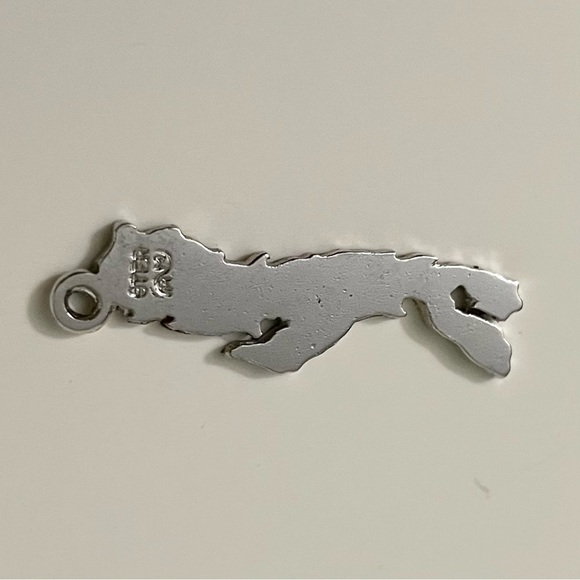 Vintage Sterling Silver Charm Pendant Nova Scotia Canada Travel - Picture 6 of 9